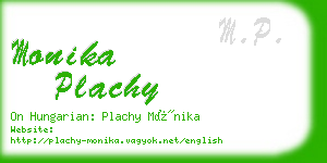 monika plachy business card